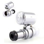 60X Portable Handheld Jewelry Magnifier with LED Light