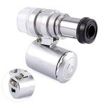 60X Portable Handheld Jewelry Magnifier with LED Light