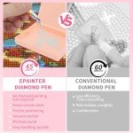 Electric Diamond Painting Tool with Tray (Pink)