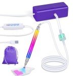 Heyseri Adjustable Electric Diamond Painting Pen (Purple)
