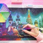 Electric Diamond Art Pen with Vacuum Pickup Tool