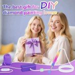 Heyseri Adjustable Electric Diamond Painting Pen (Purple)