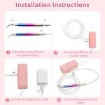 Electric Diamond Painting Tool with Tray (Pink)