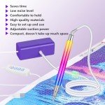 Heyseri Adjustable Electric Diamond Painting Pen (Purple)