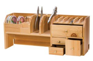 Jewelry Tool Organizer with Storage Drawers