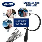 Jeweler's Saw Frame with 144 Durable Blades