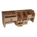 Jewelry Tool Organizer with Storage Drawers