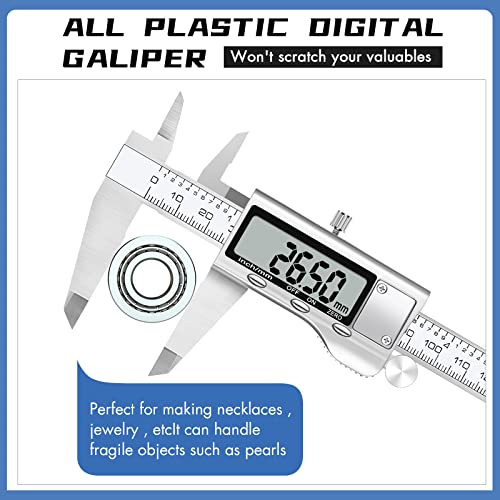 Digital Calipers: Stainless Steel 6 Inch Vernier