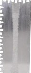 Euro Notched Trowel - 11 x 4.5 Steel Blade