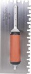 Euro Notched Trowel - 11 x 4.5 Steel Blade