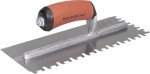 Euro Notched Trowel - 11 x 4.5 Steel Blade