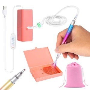 Electric Diamond Painting Pen with Storage Tray