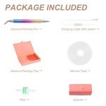 Electric Diamond Painting Pen with Storage Tray