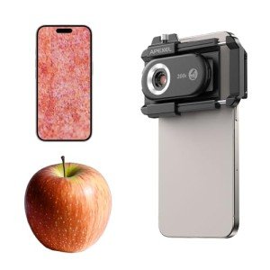 200X Portable Phone Microscope Lens with CPL & LED