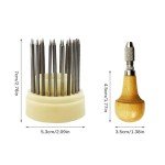 23-Piece Metal Beading Tools Set for Jewelry Making