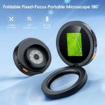 Handheld Coin Microscope with Adjustable Light Levels