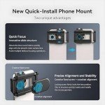 200X Portable Phone Microscope Lens with CPL & LED