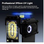 200X Portable Phone Microscope Lens with CPL & LED