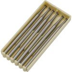 Busch Bur Wheel Channel Stone Setting Tools Set