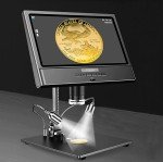 10" Digital Microscope Jewelry Loupe with LED Light