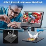 10" Digital Microscope Jewelry Loupe with LED Light