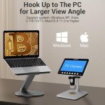 Coin Microscope with 7" LCD and 1200X Magnification