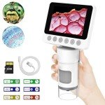 Portable Handheld Microscope for Kids and Adults