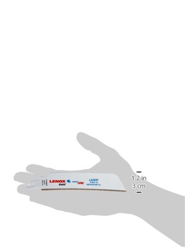 LENOX 6-inch Gold Power Arc Reciprocating Saw Blade