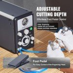VEVOR Dual Head Pneumatic Engraving Machine for Jewelry