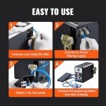 VEVOR Dual Head Pneumatic Engraving Machine for Jewelry