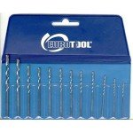 12pc Diamond Coated Swiss Euro Drill Bits