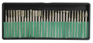 30pc Diamond Burr Set for Rock Grinding