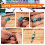 1184Pcs Irregular Stone Beads Jewelry Making Kit