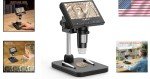 4.3'' Digital Coin Microscope 1000x with LED