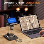 4.3'' Digital Coin Microscope 1000x with LED
