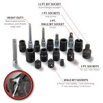 Brake Caliper Bit and Socket Set for All Vehicles
