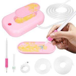 Electric Diamond Painting Pen Kit with Tray