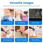 Rechargeable Electric Engraving Pen with 33 Bits