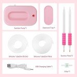Electric Diamond Painting Pen Kit with Tray
