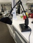Dazor 3-Bulb Jeweler's Floating-Arm Lamp