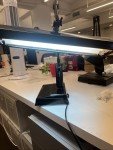 Dazor 3-Bulb Jeweler's Floating-Arm Lamp