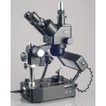 AmScope Trinocular Zoom Stereo Microscope with Lights