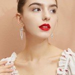 Silver Plated Science Microscope Dangle Earrings