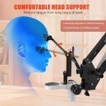 Adjustable Microscope Stand with Clamp for Goldsmithing