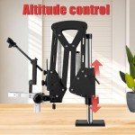 Adjustable Microscope Stand with Clamp for Goldsmithing