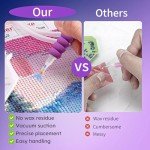 Electric Diamond Painting Pen Set with Tray