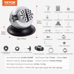 VEVOR 3" Engraving Ball Vise with 70 Tools