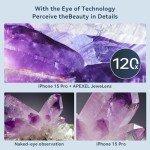 120X Jewelers Loupe with LED Light and Clip