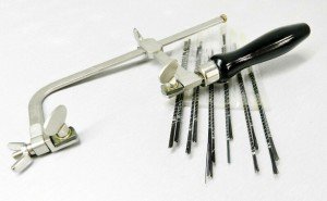 Adjustable Jewelers Saw Kit with 144 Blades