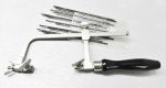 Adjustable Jewelers Saw Kit with 144 Blades